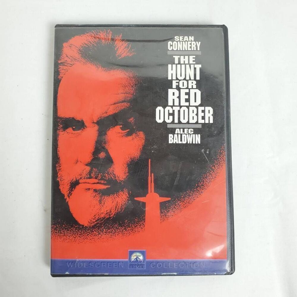 The Hunt for Red October (DVD, 1990) Sean Connery, Alec Baldwin – Widescreen